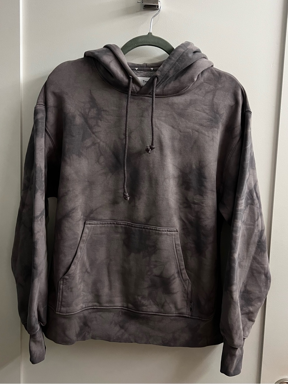 Aritzia TNĄ Boyfriend Hoodie in Purple Tie Dye, Size 1!